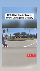 39 reactions | USPS Mail Carrier Busted for Drunk Driving in Middle...