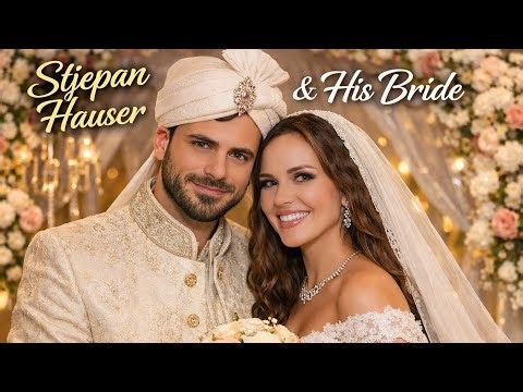 Stjepan Hauser Romantic Wedding Moment With His Beautiful Bride