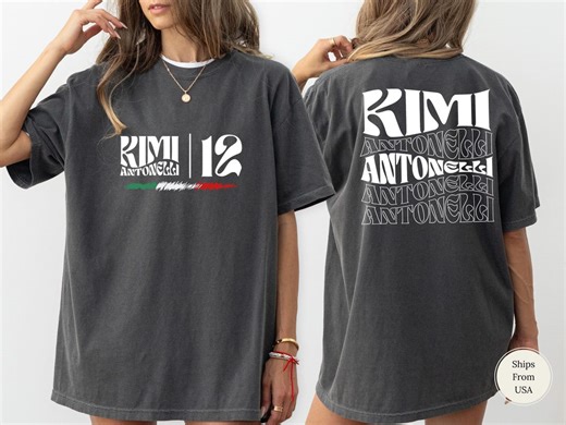 Kimi Antonelli F1 Shirt 2025 Formula 1 Gift Comfort Colors Tee for Racing Fans, Race Day Apparel - Etsy