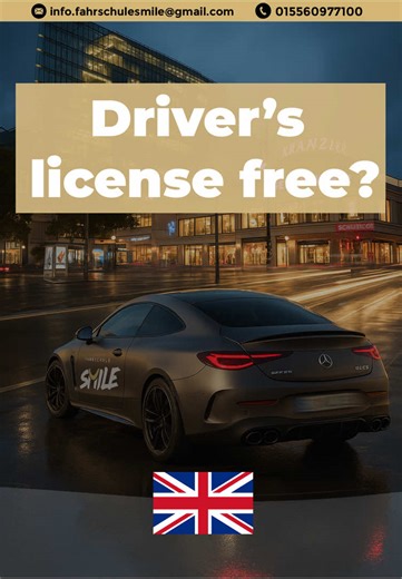 Did you know you can get your driver’s license completely for free? 💶 With Jobcenter support – totally free for you! We’ll help you get your education voucher. ✅ No costs ✅ No paperwork ✅ Theory & practical lessons included ✅ 100% government-funded ✅ We support you every step of the way 📲 Message us now on WhatsApp: 015560977100 🔗 Link in bio 👇 Tag someone who needs to see this! Or comment “I want it” and we’ll get in touch with you. #DriversLicense #FreeLicense #DrivingSchool #Jobcenter #Ge