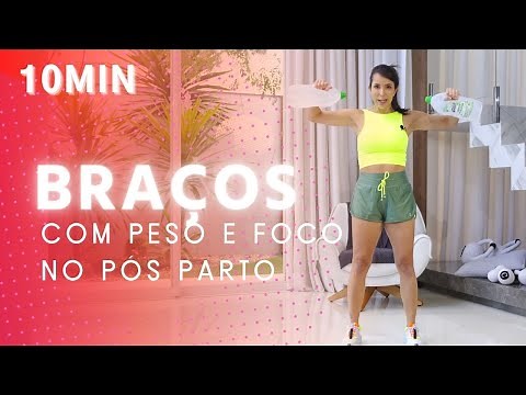 Treino de BRAÇOS com PESO para ACABAR com o GORDINHO! - Carol Borba