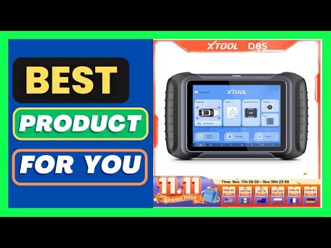 XTOOL D8S Automotive Diagnostic Tool Online ECU Coding