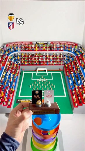 VALENCIA vs. ATLETICO MADRID ⚽ La Liga Marble Football Prediction