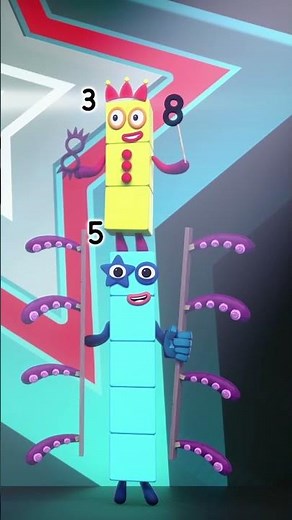 CHIFFRES avec TALENT | Compter de 1 à 10 | Numberblocks #shorts