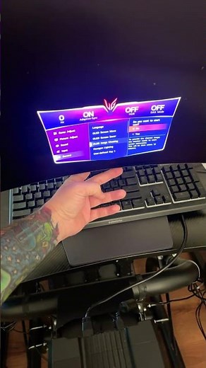 how to clean your OLED monitor #pc