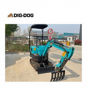 [Hot Item] China Mini Excavator with 2-Pillar Fops Canopy Mini Trackhoe Mini-Traktor Bagger Mini Excavator for Home Use