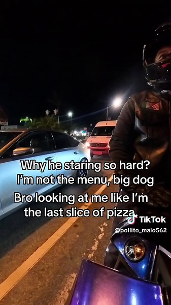 Why He Staring Like He’s Buffering?