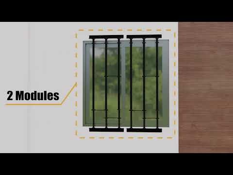 Window bars DIY install 🛠️ Step-by-step for beginners
