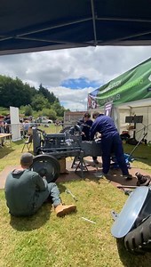 The sun came out at Devon County Show & land-based engineering students were still hard at work rebuilding our vintage Ferguson🥵 We offer land-based engineeeing & plant operations at our Stoke Climsland campus. Do you enjoy fixing things & problem solving like these students? We’re at the show again tomorrow come & meet the team at our stand near the main arena👋👋 #landbasedengineering #discoverduchy | Duchy College