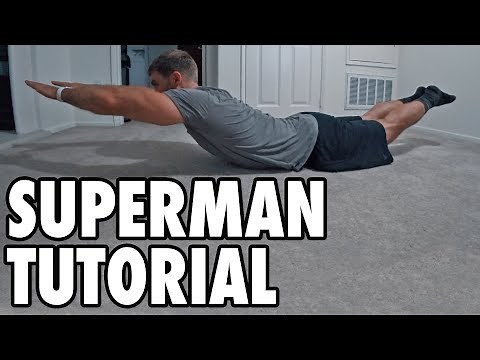 How to Perform Supermans - Bodyweight Exercise Tutorial