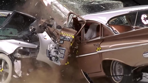 1959 Chevrolet Bel Air vs. 2009 Chevrolet Malibu crash test