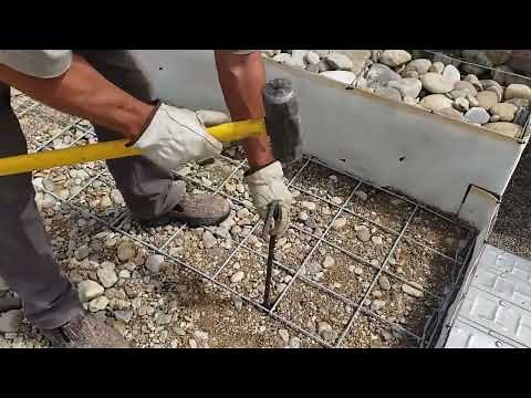 Step 10d - Update on gabion walls; anchor system