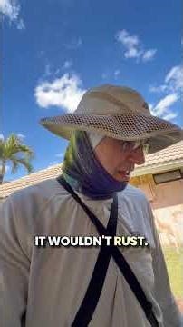 Rusted Grounding Rod: Huge safety hazard