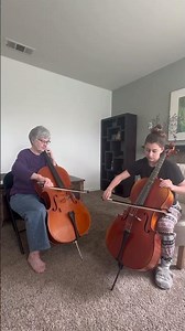 Kummer open string cello duet