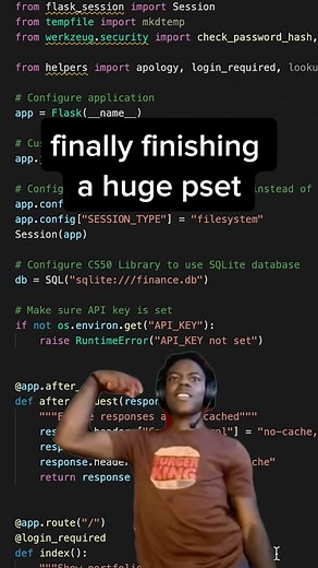 We’ve all been there. Search for CS50 on YouTube or enroll for free at cs50.edx.org. Link also in CS50’s bio.