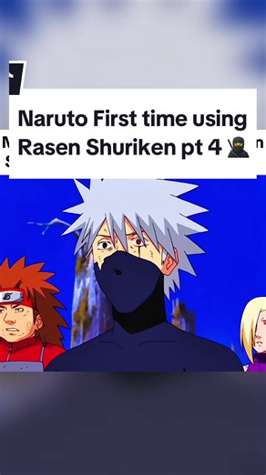 Naruto's First Use of Rasen Shuriken Explained