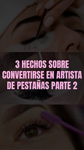 ¿Pensando en un cambio de carrera? ¡El arte de las pestañas podría ser tu vocación! Descubre los 3 datos clave que debes conocer para convertirte en una artista de pestañas.  #VidaDeArtistaDePestañas #CarreraEnBelleza #ConsejosProDePestañas #IniciaTuCamino | Hoka Pestañas | Facebook