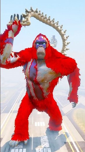 Two Giants Collide! 😱 Skar King vs Venom Godzilla 💥🔥 | #shorts