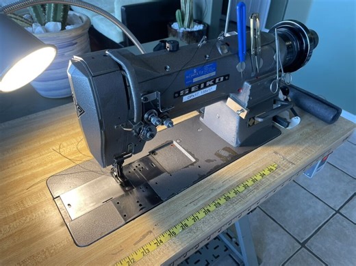 Seiko LSW-28BL Double Needle Walking Foot Sewing | Sewing Machines | KSL Classifieds