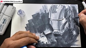 44 reactions | Learn how to draw IRON MAN with Copic Markers & some inking tools. You can use similar art supplies to draw along with me. ►For more tips, tutorials, step-by-step breakdowns, join my Patreon ⬇️ ► https://www.patreon.com/CartoonBlock | Cartoon Block | Facebook