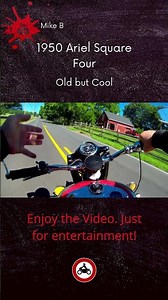1950 Ariel Square Four | Old school motorcycle