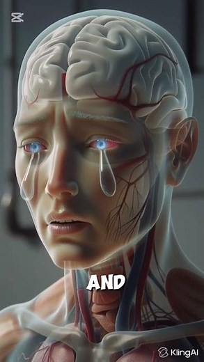 What Happens Inside Your Body When You Cry | 3D Medical Animation #shorts #shortvideo #3danimation