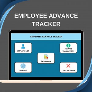 Employee Advance Tracker: Excel Template, Staff Loan Management (instant Download) - Etsy