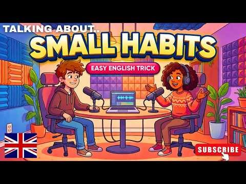 Small Habits To Improve Your English Every Day (Beginners!) Small | English Conversation Practice