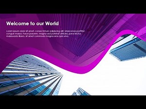 PowerPoint tutorial No 323 Animated Into Slide Design in PowerPoint