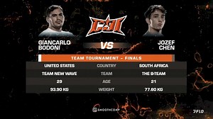 Giancarlo Bodoni vs Jozef Chen | CJI 2