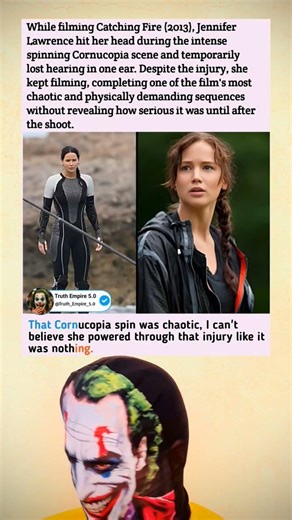 "Jennifer Lawrence Went DEAF Filming Catching Fire's Insane Cornucopia Scene!"