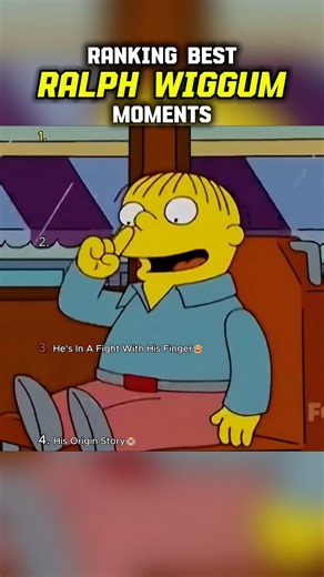 Ralph Wiggum Best Moments 😭 #shorts