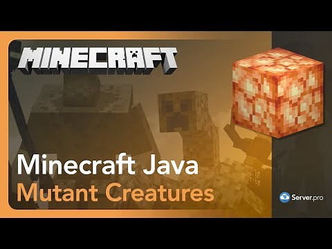 How to Get Mutant Creatures in Minecraft with NO MODS - Minecraft Java
