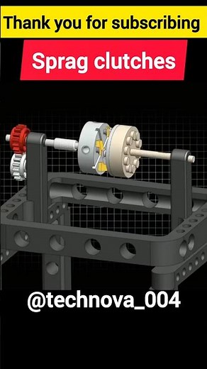 🔥 “Sprag Clutch Explained in Simple Words | Overrunning Clutch Working” #SpragClutch#OneWayClutch