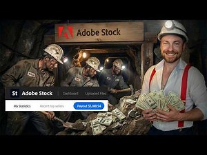 Adobe Stock Earnings: How I Made $92 Overnight with Ai tools Full Workflow