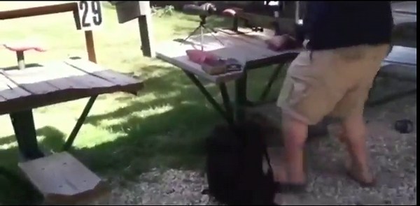 .50 Cal Blows Up in Shooter's Face