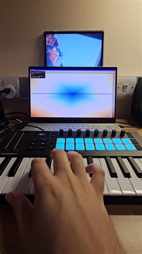 Madvid | Playing (Porter Robinson - KNOCK YOURSELF OUT XD) Melody With Visualizers I played the melody from (Porter Robinson - KNOCK YOURSELF OUT... | Instagram