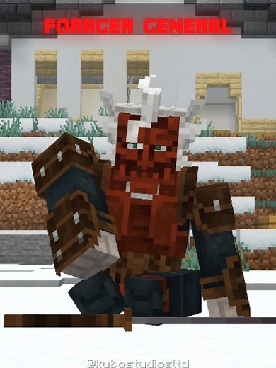 Minecraft Foragers Addon: Prideful Warriors