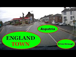 ENGLAND. 4k. Towns: Aspatria, Cumbria. + A quick look at the railway station.