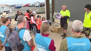 A project to help conserve the penguin population on Warrnambool's Middle Island is celebrating its most successful tour season to date, raising more than $50,000. #9News | http://9News.com.au | 9 News Western Victoria