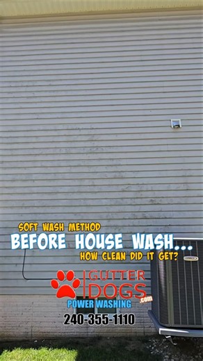 This Waldorf MD Power Washing Job Made the House Look NEW