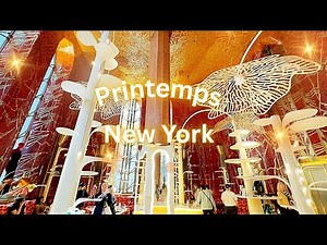 Printemps New York New Luxury Department Store from Paris in NYC