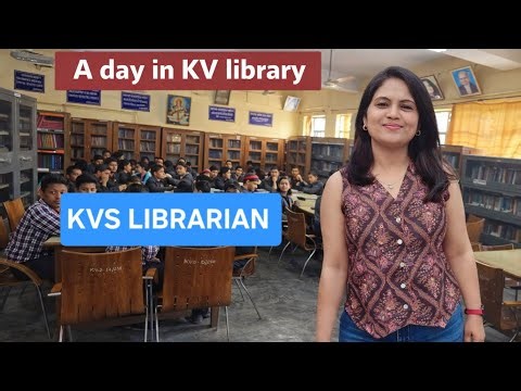 A day in KV Library✨️💓🫶 l Librarian l #kvs