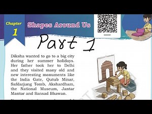 Shapes Around us Part 1 Class 4, Maths New Ncert book chapter 1 Solution with explanation