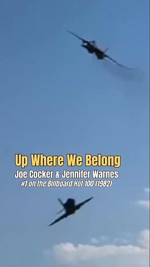 Up Where We Belong – Joe Cocker & Jennifer Warnes’ 1982 Movie Hit 🎬💖 #80smusic #music