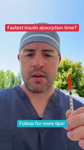 Fastest Insulin Injection Sites for Type 1 Diabetes