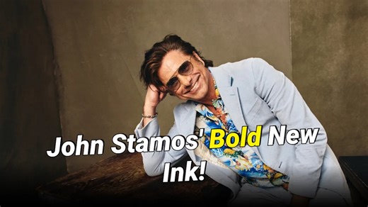 John Stamos Debuts First Tattoo at 62, Inspired by the Beach Boys, Fans Call Him a ‘Baddie’