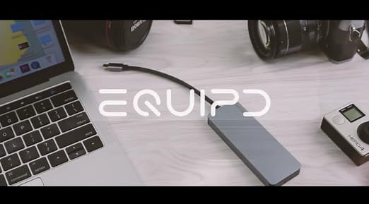 Equipd USB C card reader