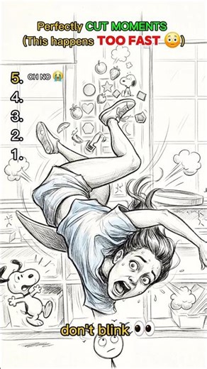 Perfectly Cut Moments (This happens too fast 😳) #shorts