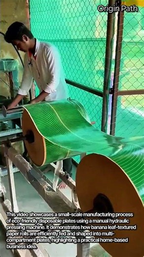 Amazing Paper Plate Manufacturing Process